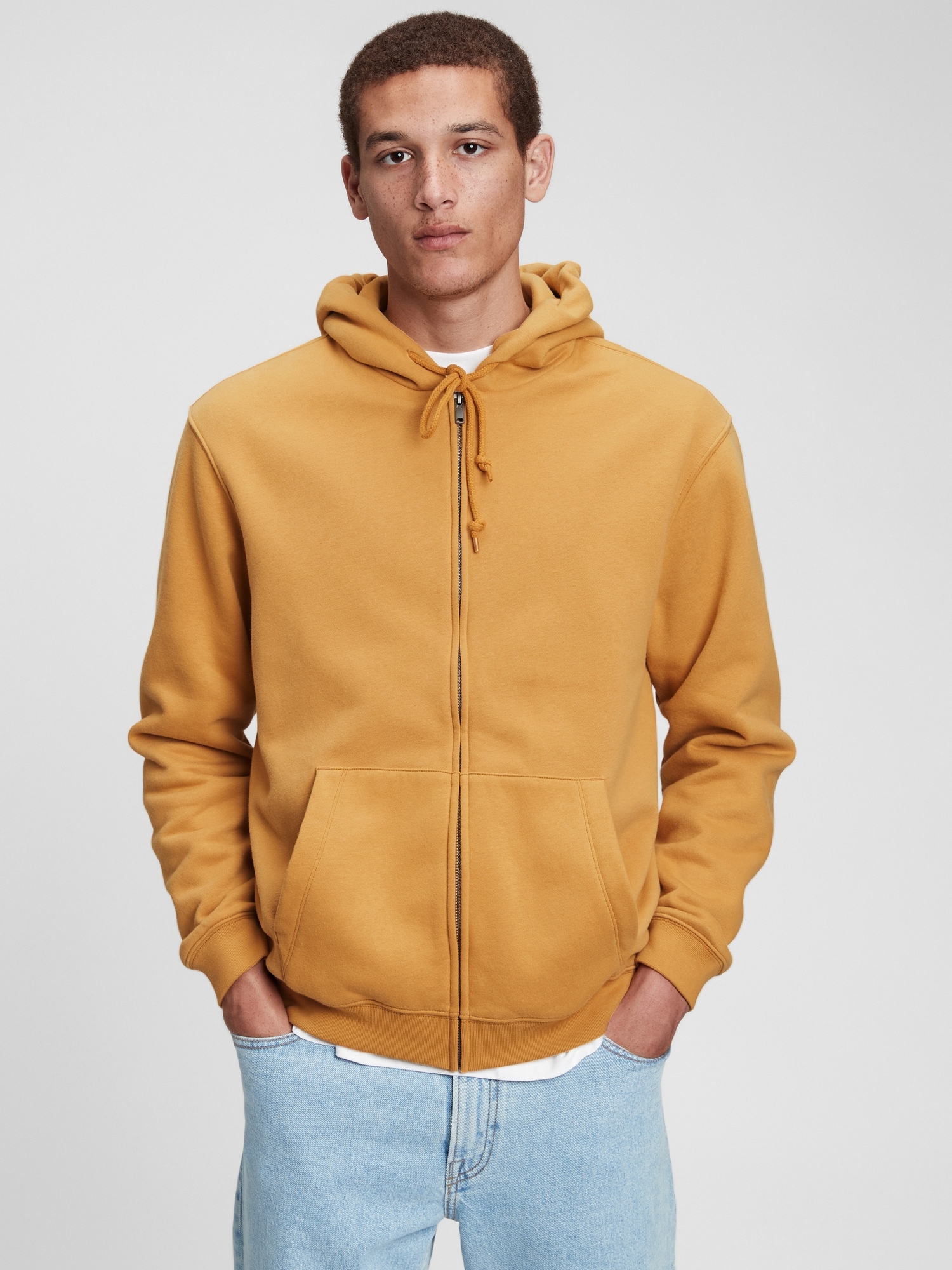 soft zip hoodie