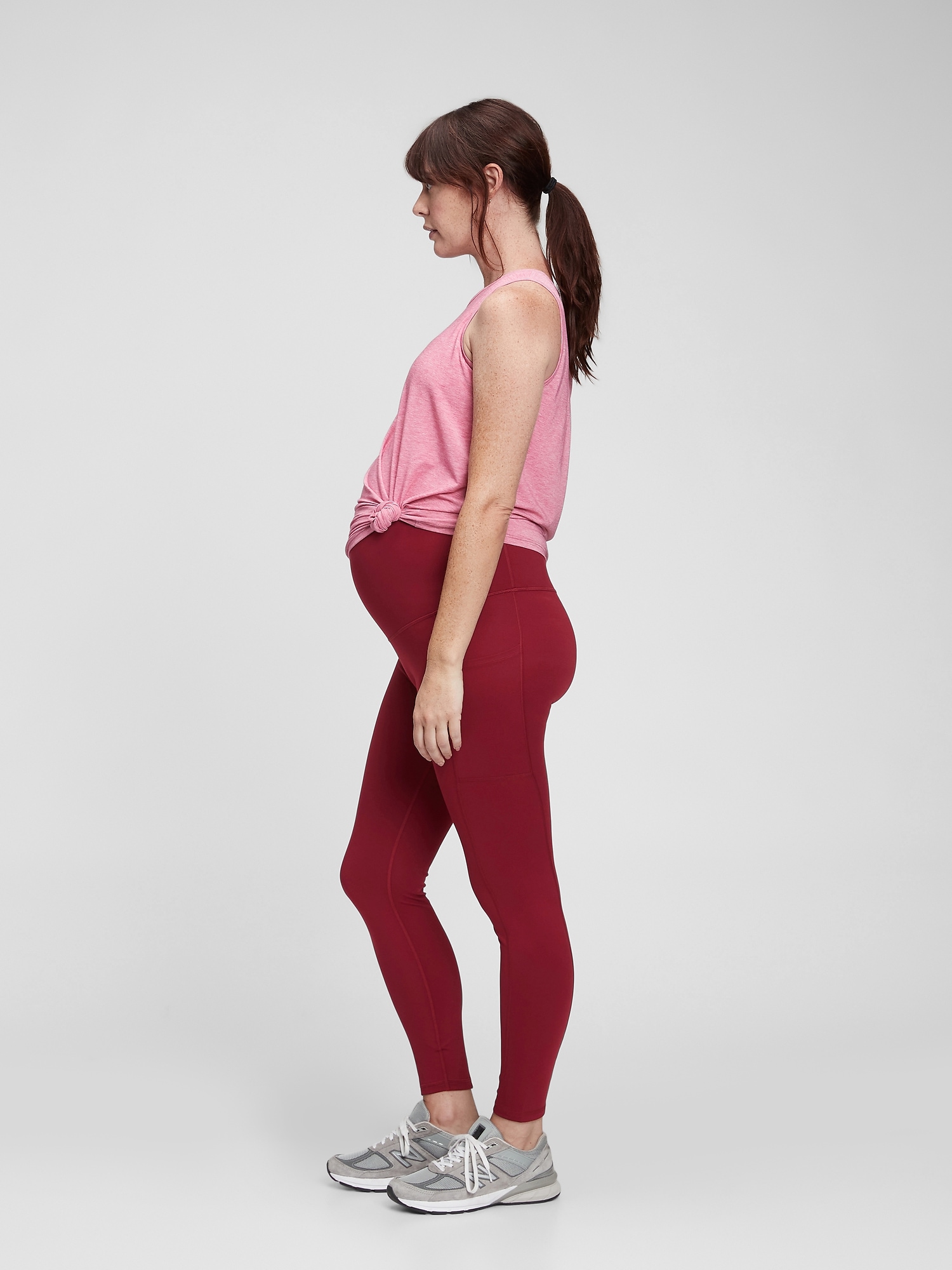 Maternity Recycled Power Full Panel 