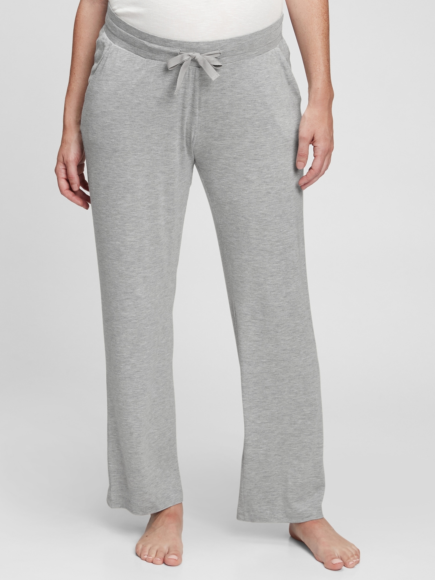 Gap Maternity Modal Sleep Pant In Grey