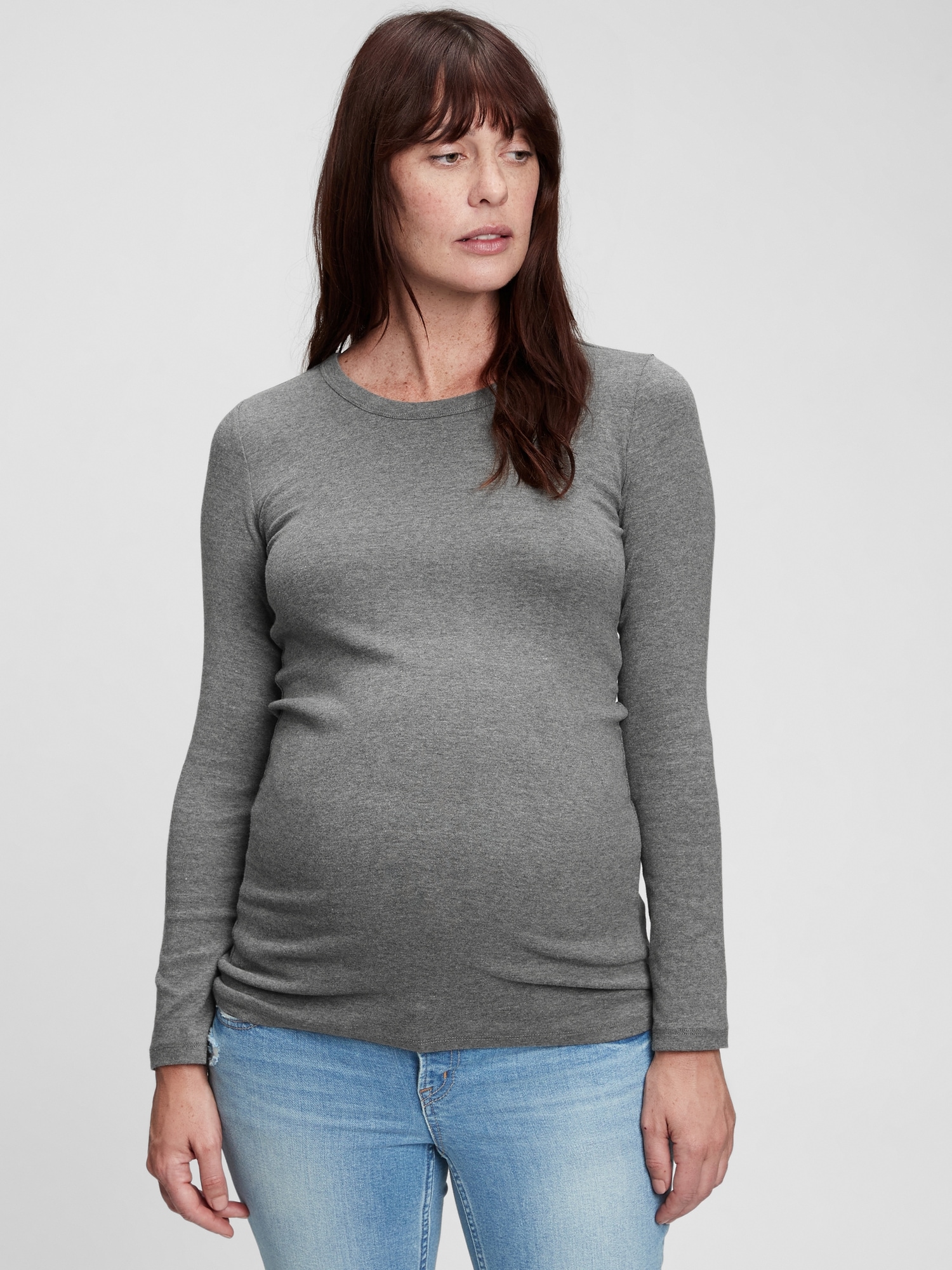 Gap Maternity Modern Crewneck T-Shirt