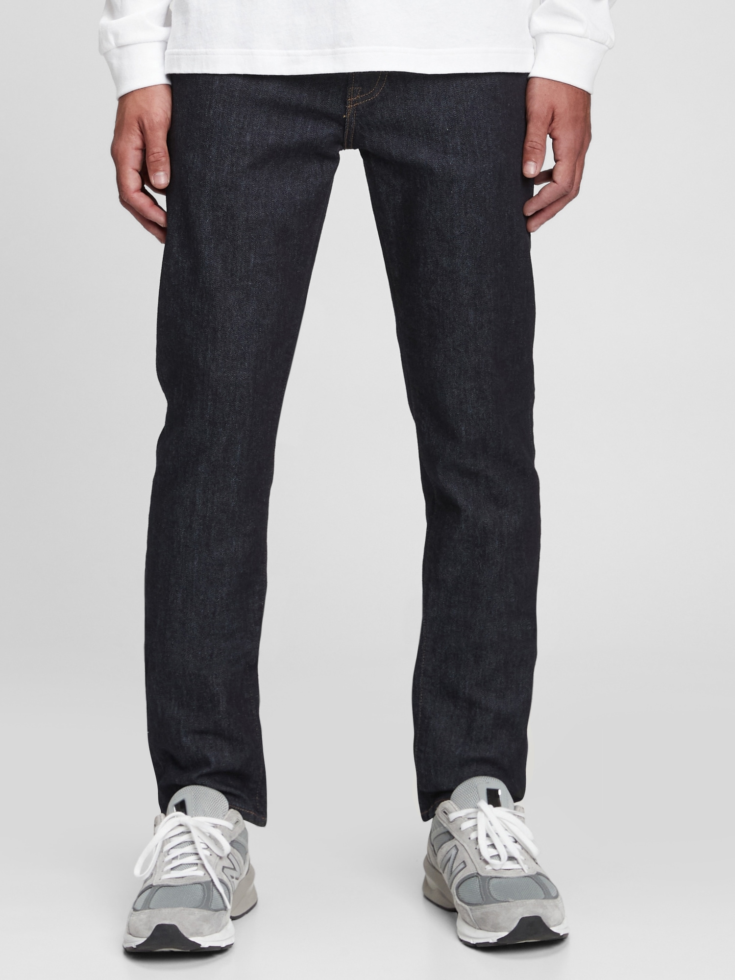 Gap Slim Jeans In Flex With Washwell In Resin Rinse