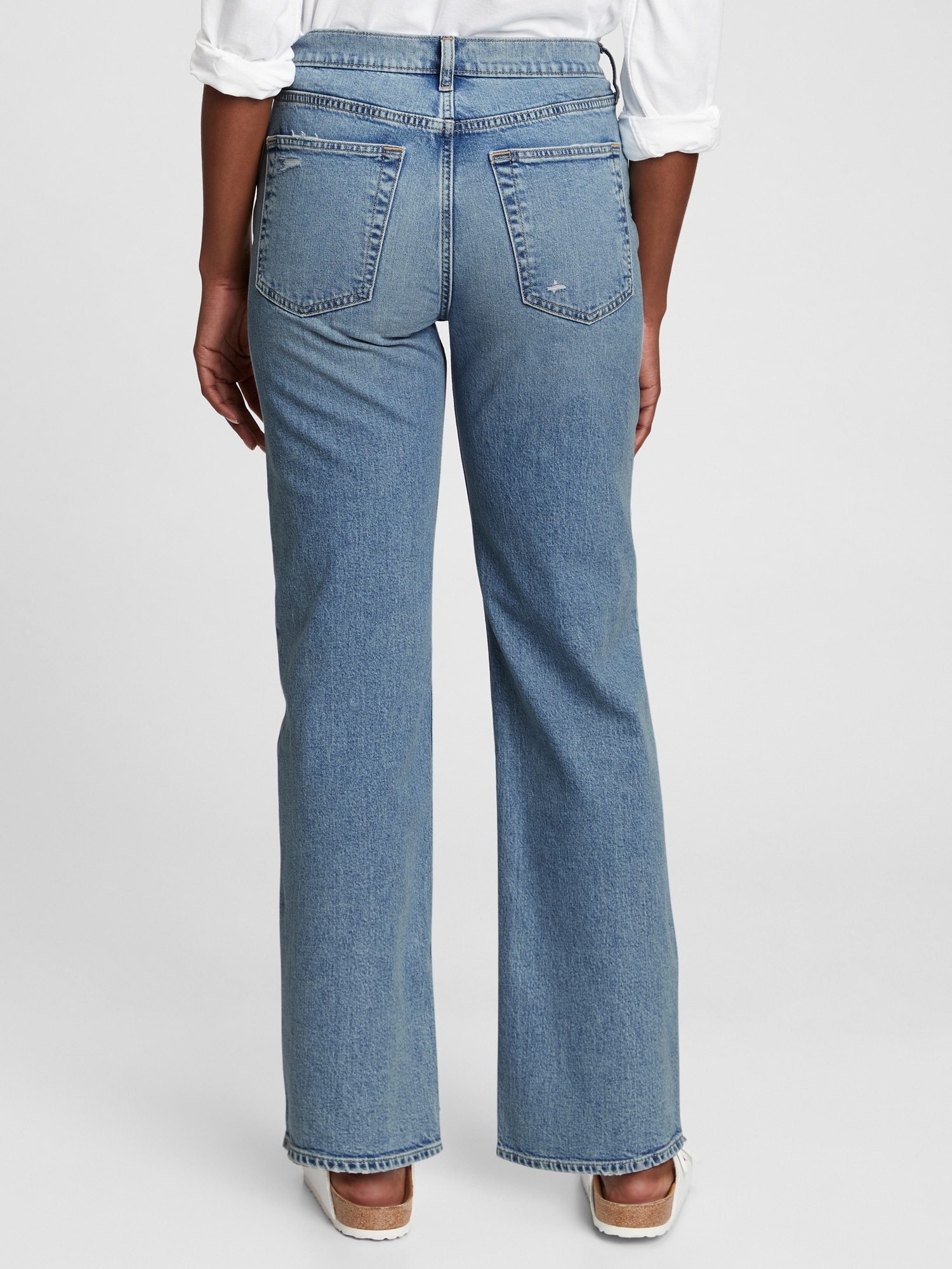 Mid Rise '90s Loose Jeans with Washwell in Organic Cotton | Gap