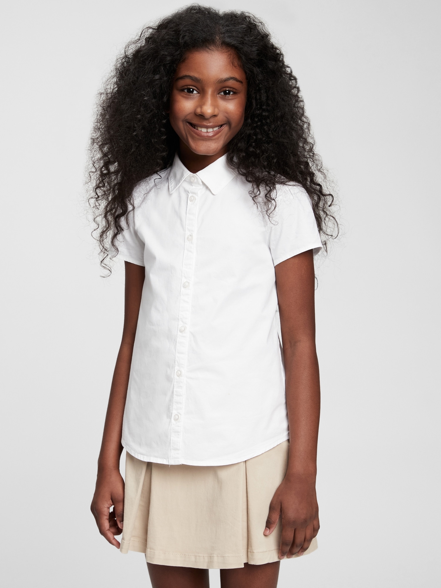 Kids Organic Cotton Uniform Top | Gap