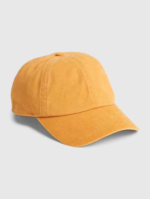 1 of 8 showing, with the color desert sunset tan of product Washed Baseball Hat