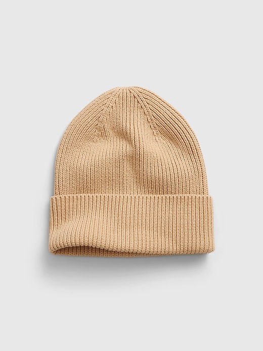Organic Cotton Ribbed Beanie | Gap