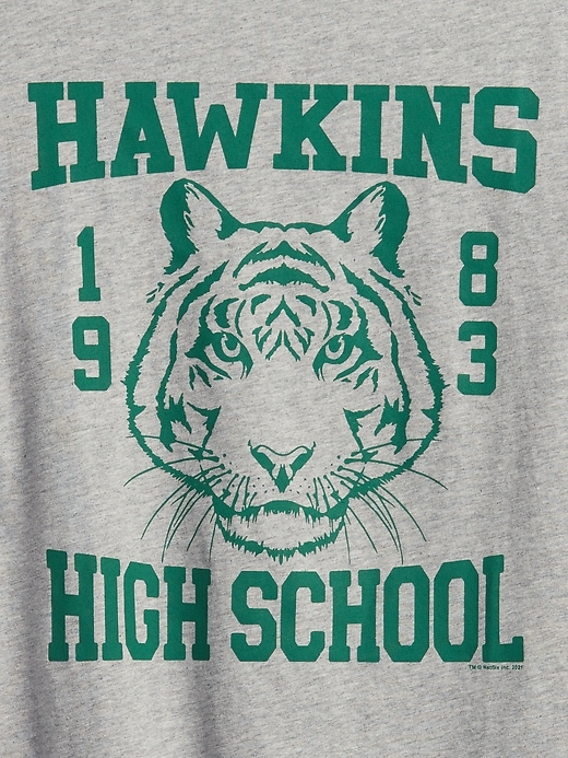 Image number 4 showing, Teen &#124 Stranger Things Hawkins High School Graphic T-Shirt