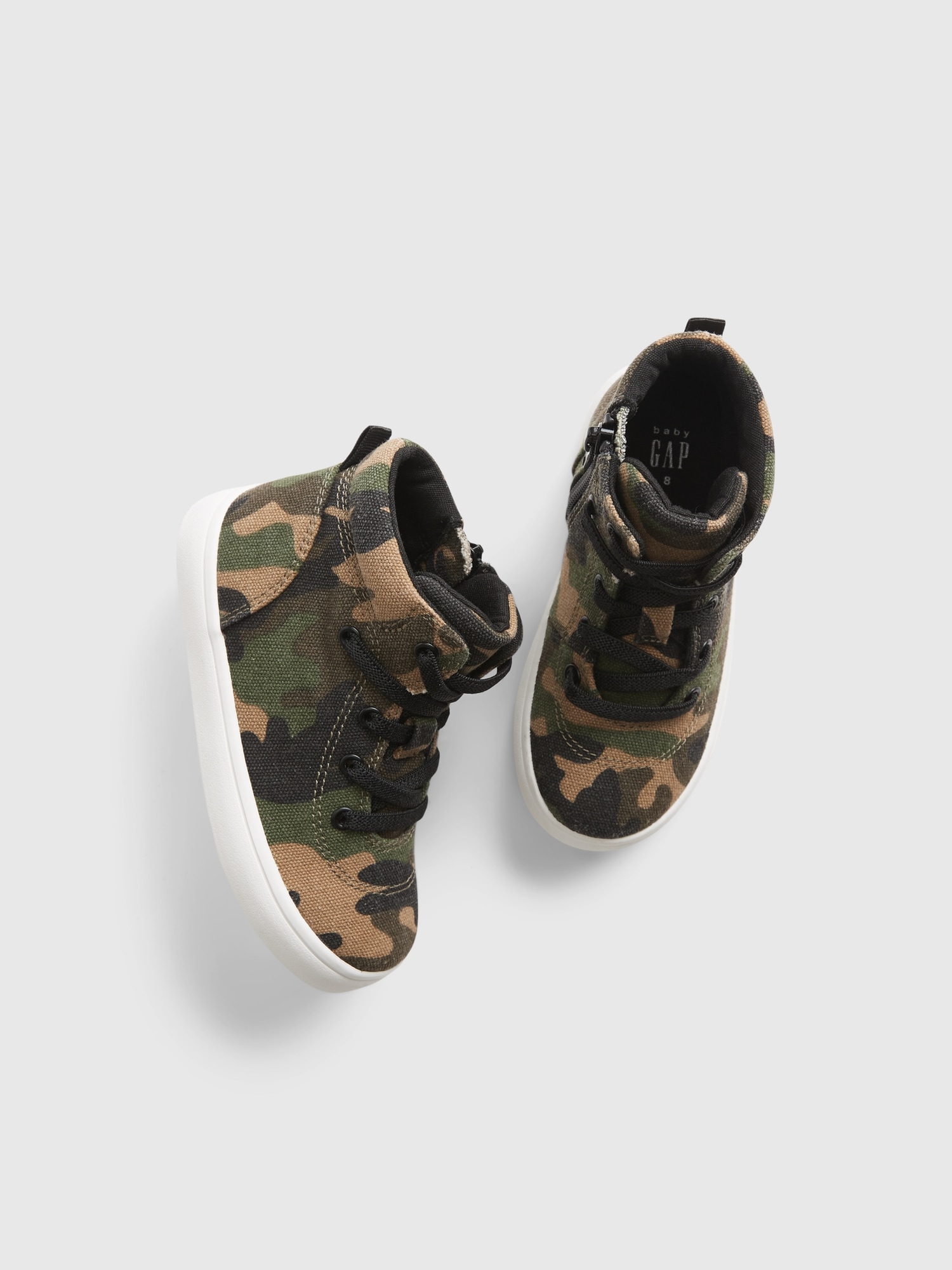 gap high top sneakers