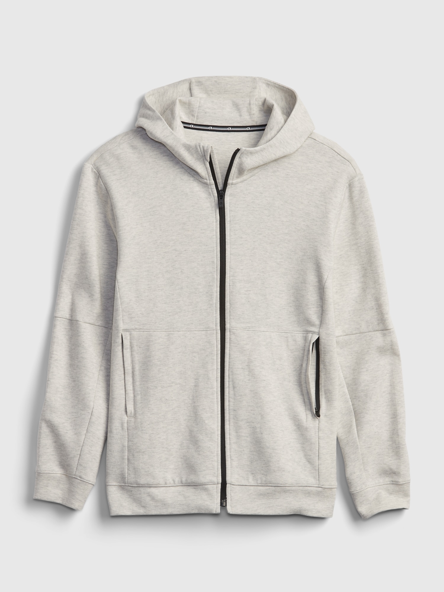 Gap Fit Teen Fit Tech Hoodie gray. 1