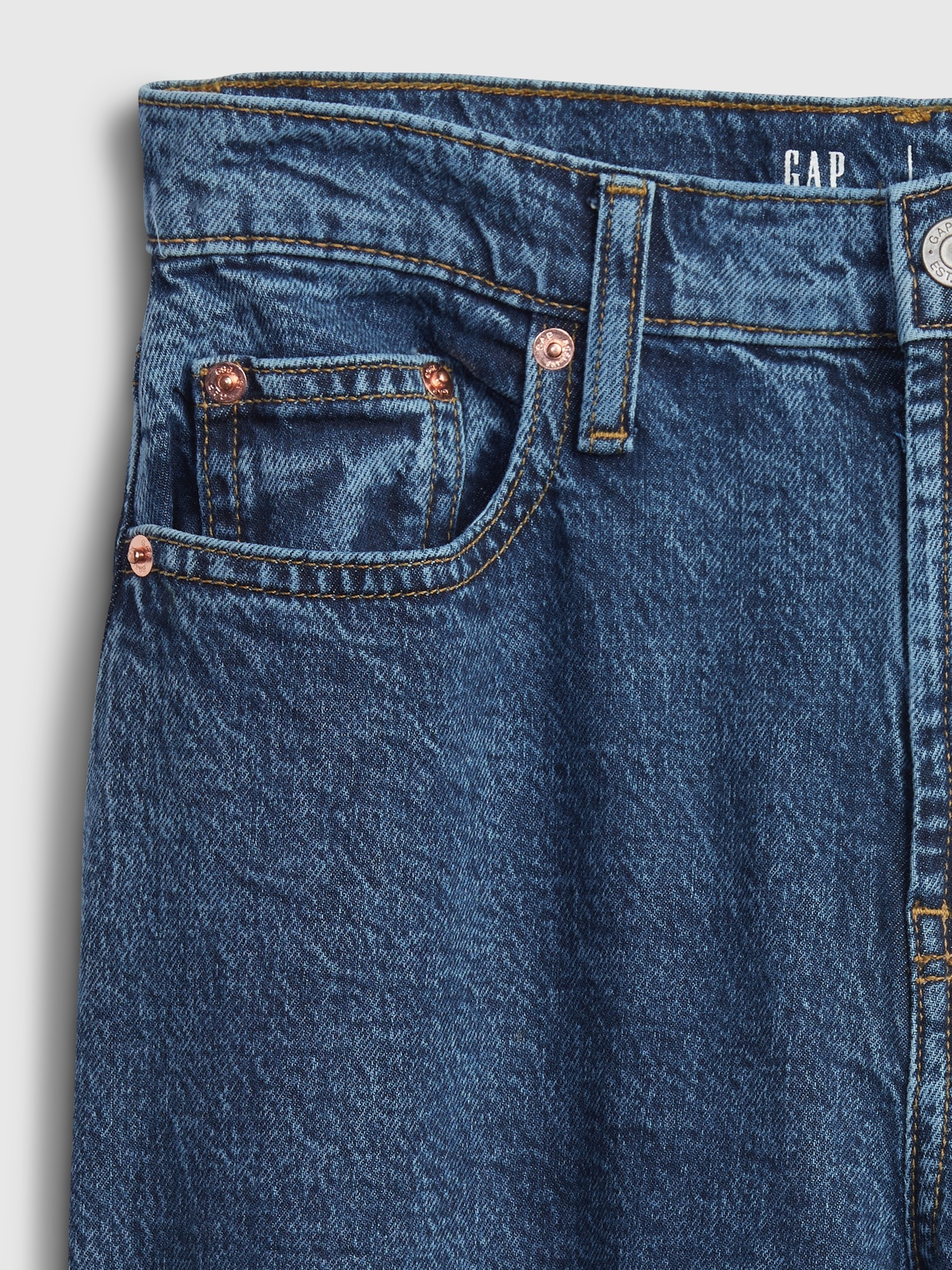 gap high rise mom jeans