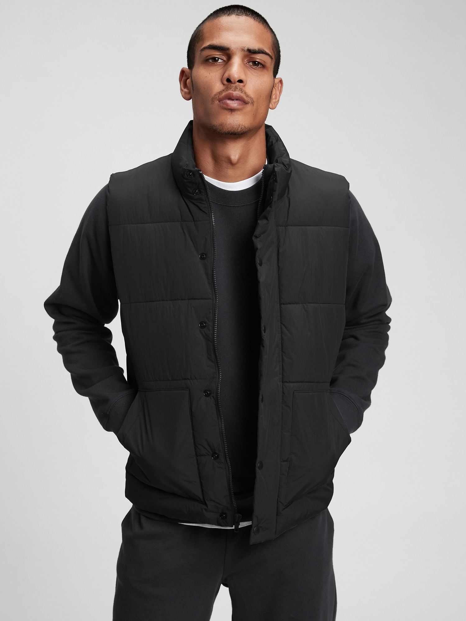 gap puffer vest