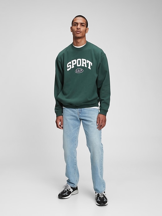 View large product image 1 of 1. Gap Sports Logo Crewneck Sweatshirt