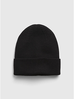 Organic Cotton Ribbed Beanie | Gap