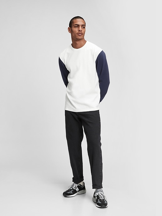 1 of 8 showing, with the color new off white of product Colorblock T-Shirt