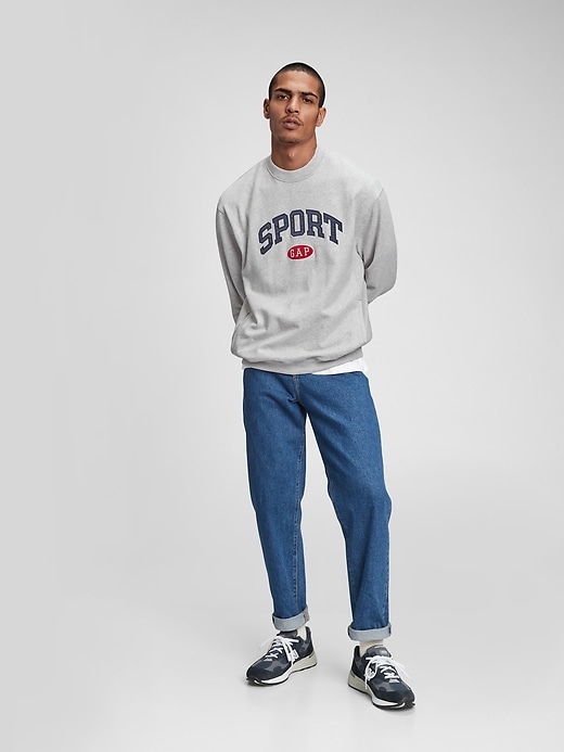 Image number 1 showing, Gap Sports Logo Crewneck Sweatshirt