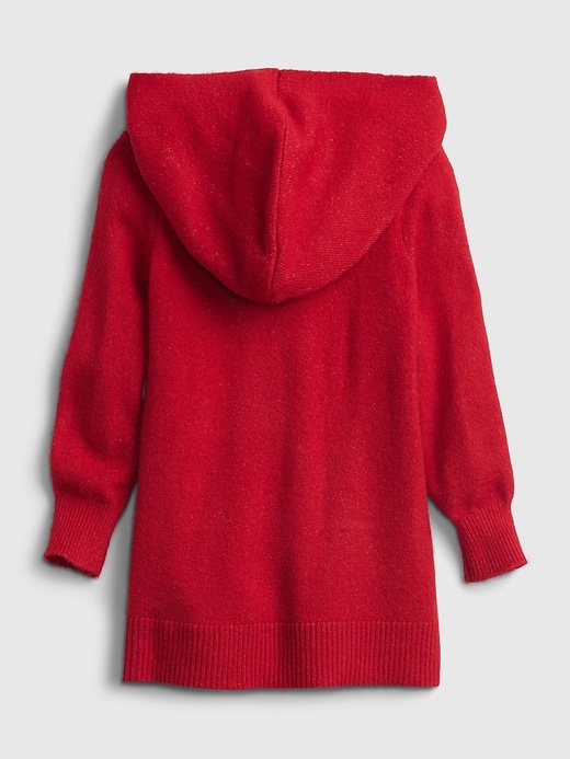 Image number 2 showing, Toddler Hooded Tunic Sweater