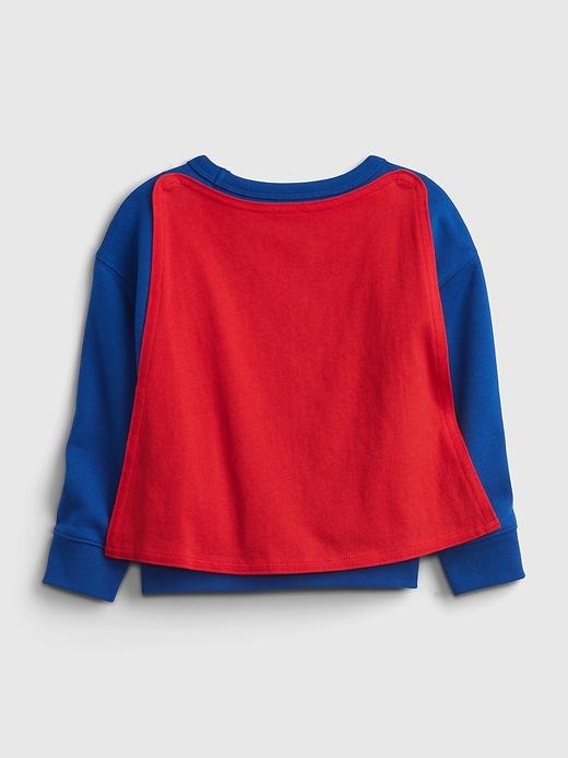 View large product image 2 of 3. babyGap &#124 DC&#153 Superman Cape Sweatshirt