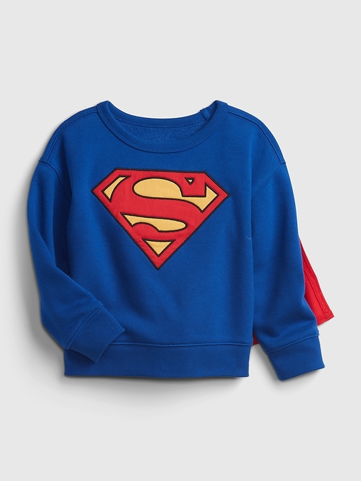 View large product image 1 of 3. babyGap &#124 DC&#153 Superman Cape Sweatshirt