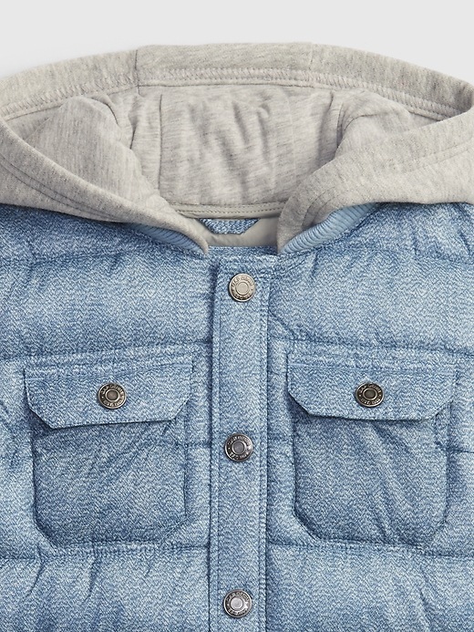Image number 3 showing, Toddler Hoodie Shirt Jacket