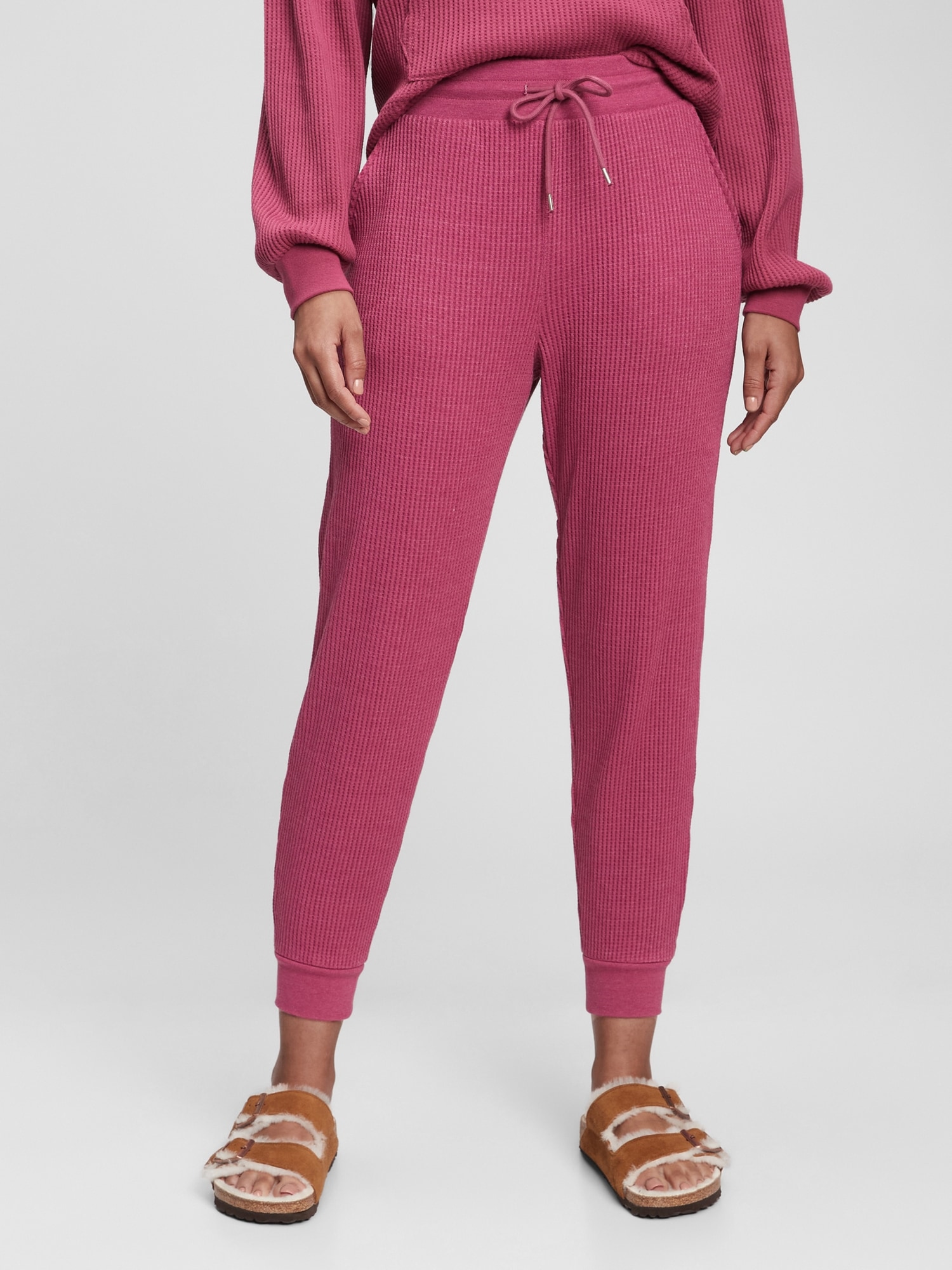 Waffle Knit Joggers Gap