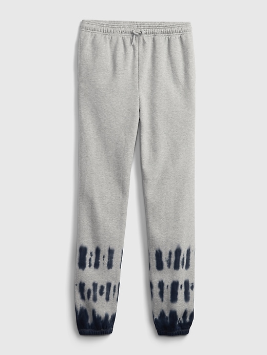 2 of 8 showing, with the color grey heather of product Teen Tie-Dye Joggers
