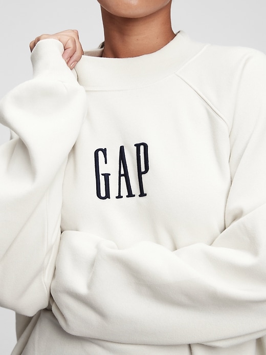 Gap Logo Mockneck Sweatshirt | Gap
