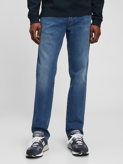 Image number 3 showing, Soft Flex Straight Jeans with Washwell&#153