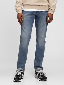 Slim GapFlex Soft Wear Jeans with Washwell by Gap Online, THE ICONIC