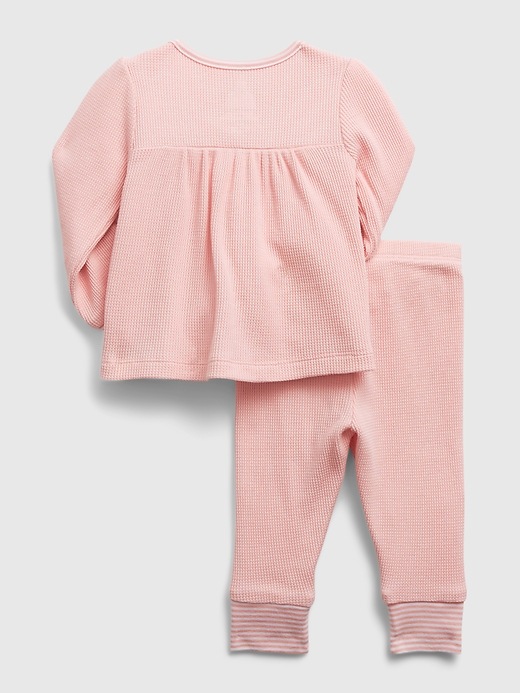 2 of 8 showing, with the color pink dust of product Baby Outfit Set