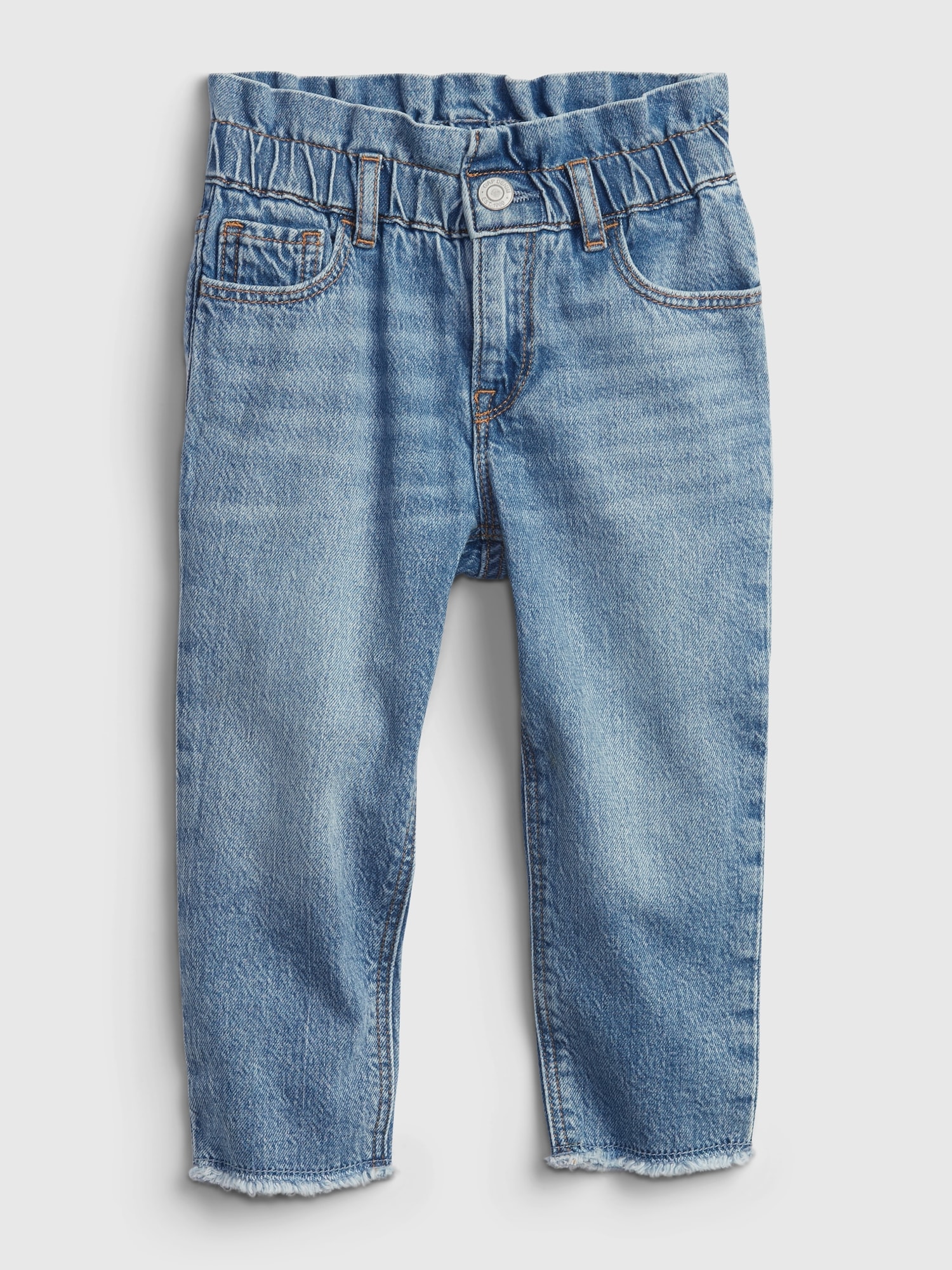 Gap Babies' Toddler Pull-on Just Like Mom Jeans With Washwell3 In Medium Wash