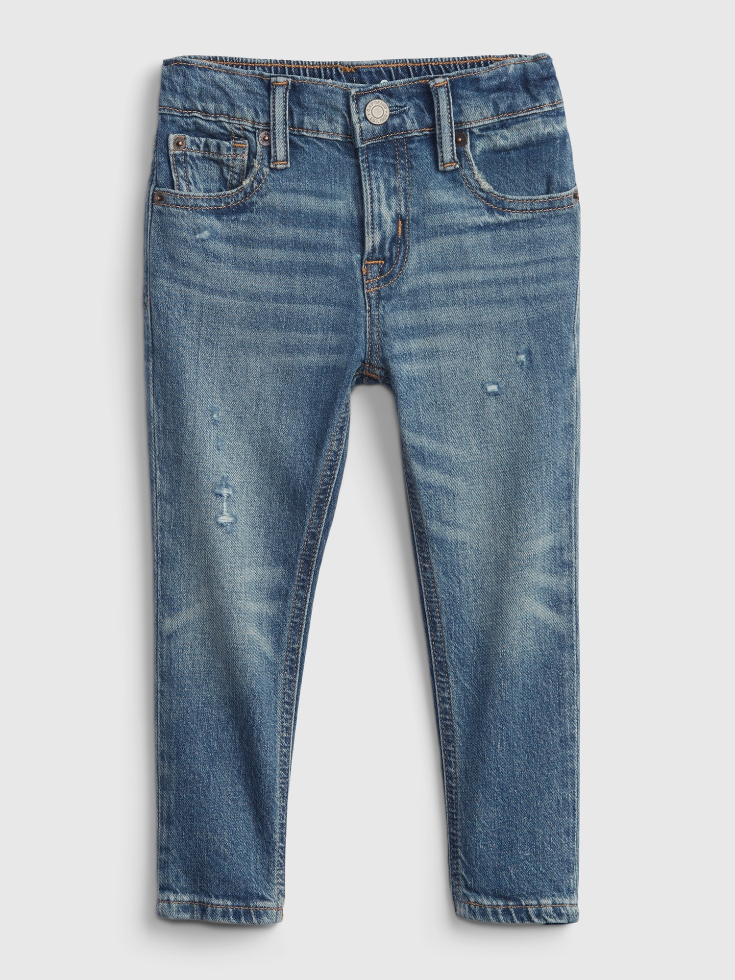 Toddler Easy Taper Distressed Jeans with Washwell™ Gap