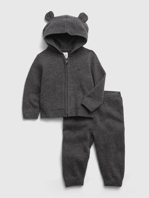 Image number 4 showing, Baby Brannan Bear Hoodie Outfit Set