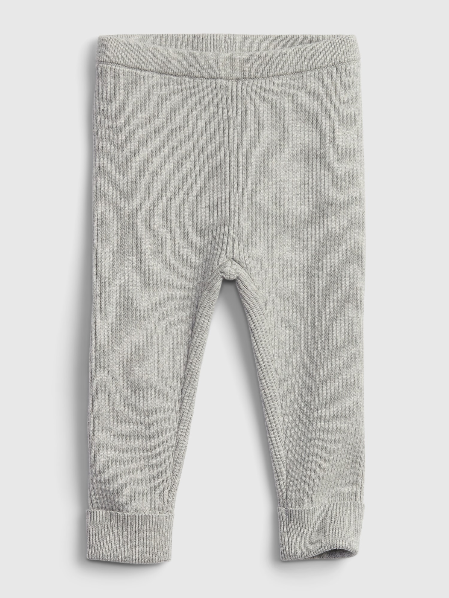 Baby Ribbed-Knit Sweater Leggings | Gap