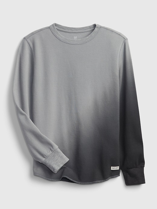 1 of 8 showing, with the color storm cloud of product Kids Textured T-Shirt