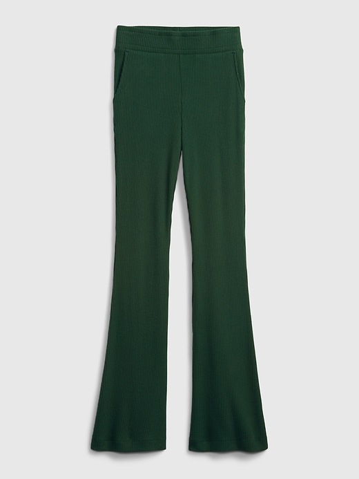 Image number 2 showing, Teen Softspun Ribbed Flare Knit Pants