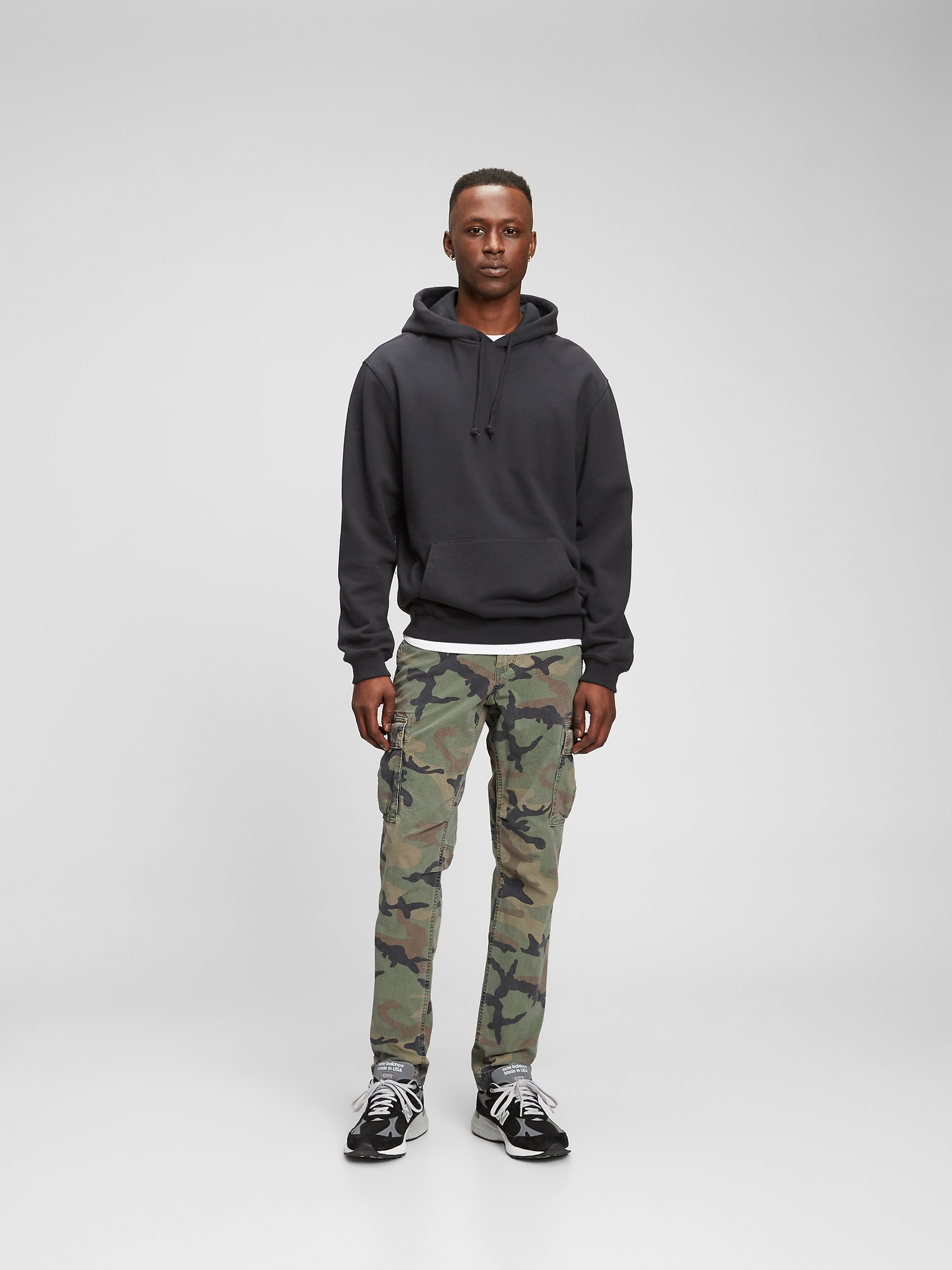 Gap Cargo Pants With Flex In Green Camo