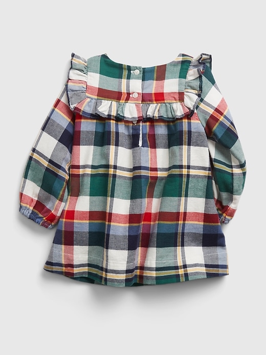 Image number 2 showing, Baby Flannel Dress