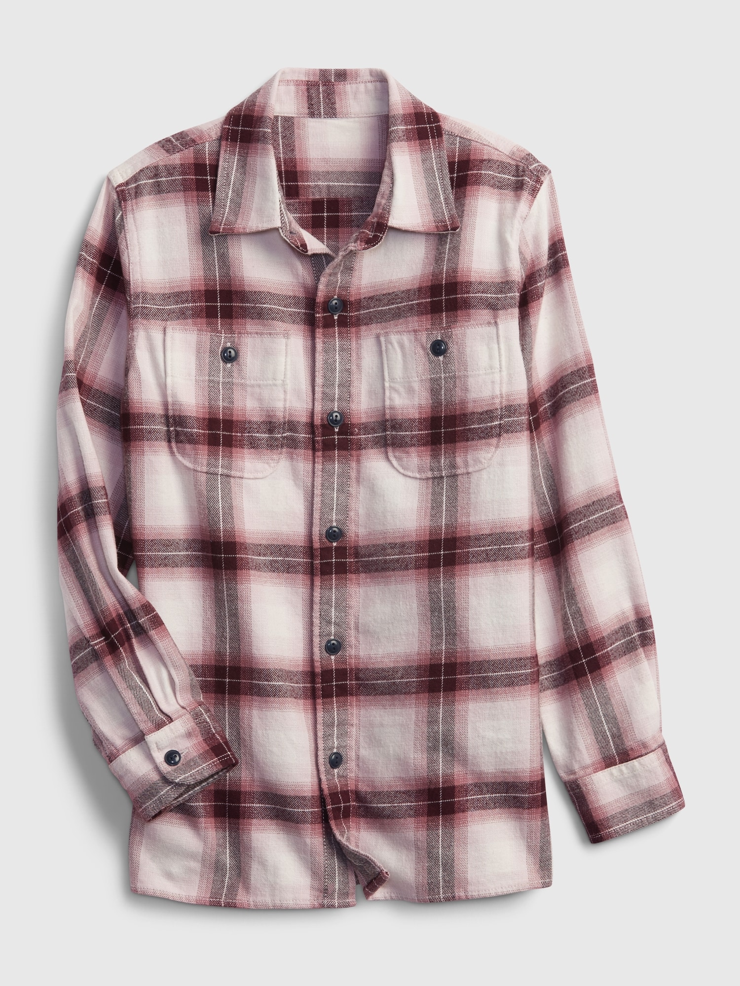 organic cotton flannel shirt