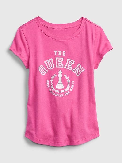 Image number 1 showing, Kids Organic Cotton Graphic T-Shirt