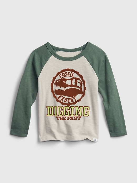 1 of 8 showing, with the color winter forest green of product Toddler Graphic T-Shirt