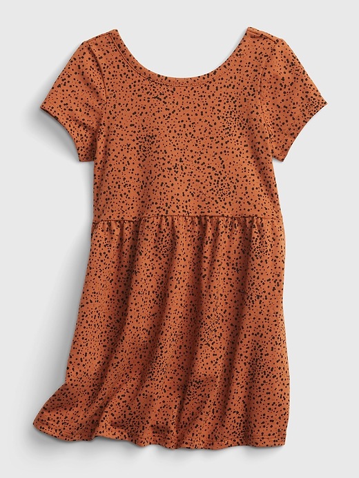 View large product image 1 of 1. Toddler Organic Cotton Mix and Match Skater Dress