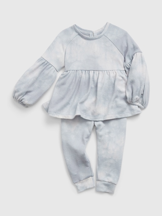 Image number 3 showing, Baby Softspun Tie-Dye Outfit Set