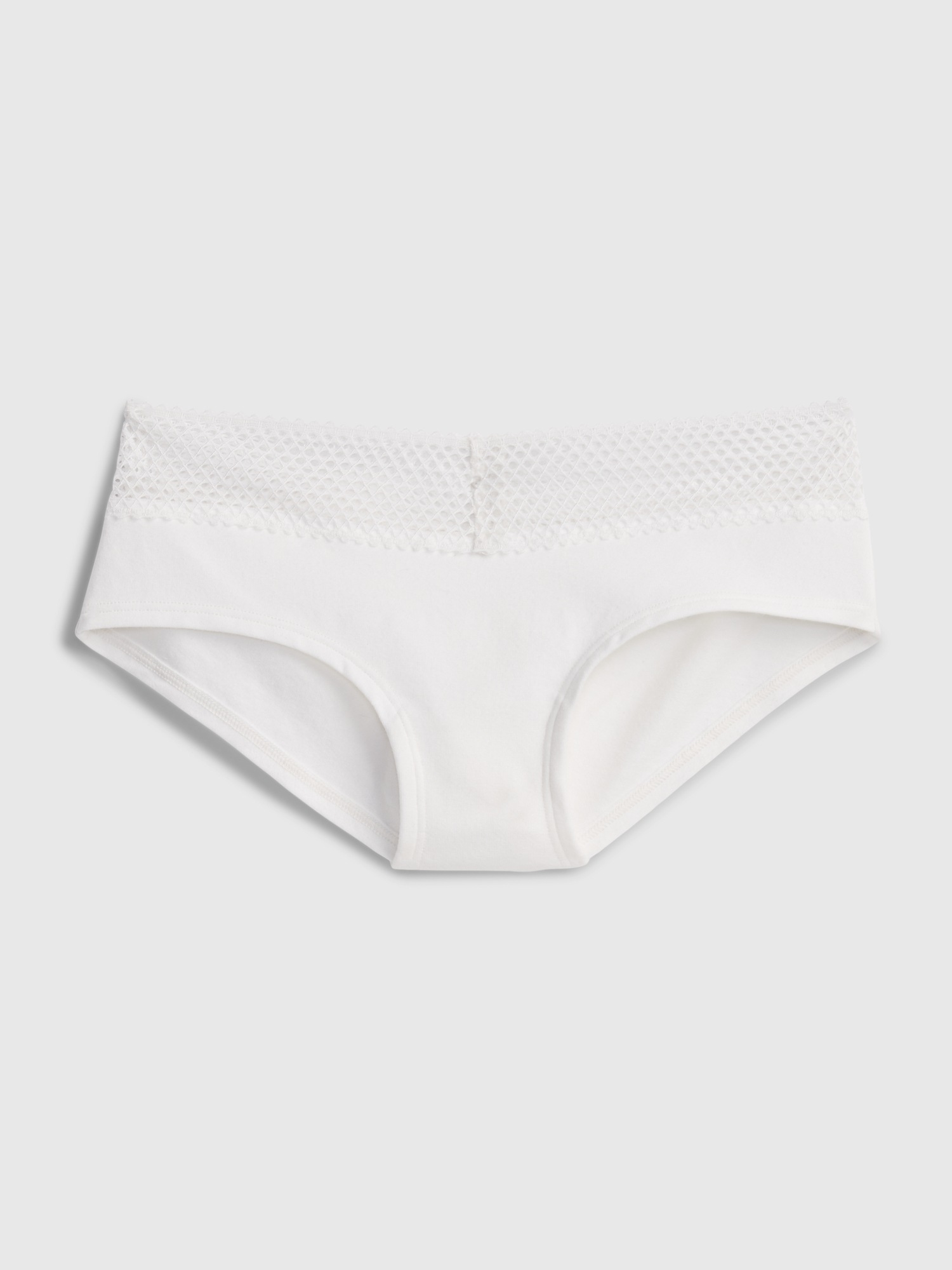 Gap Stretch Cotton Lace Hipster white. 1