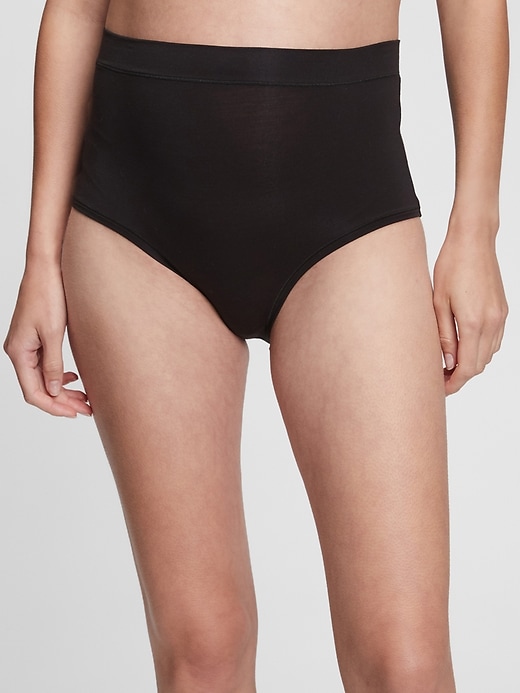 Image number 1 showing, Maternity High Rise Briefs