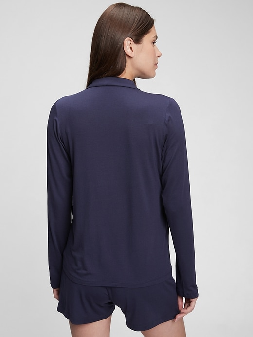 Image number 2 showing, Maternity Modal PJ Shirt