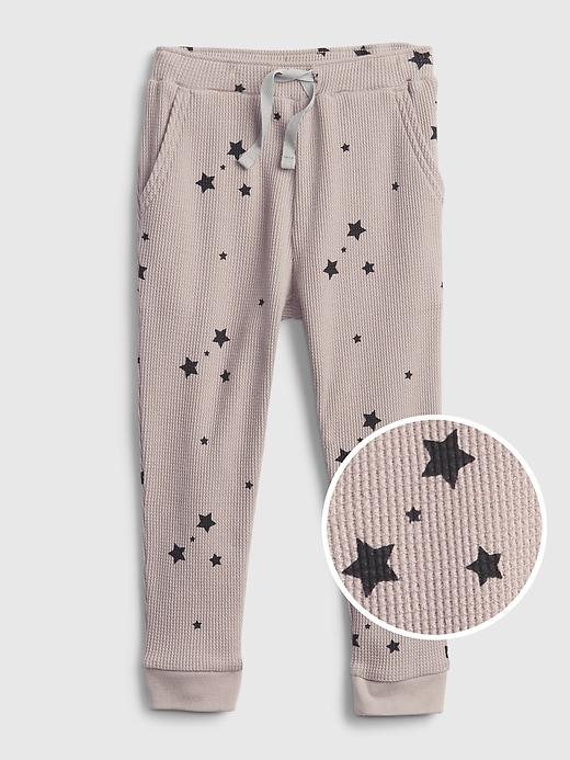 View large product image 1 of 1. Toddler Waffle-Knit Joggers