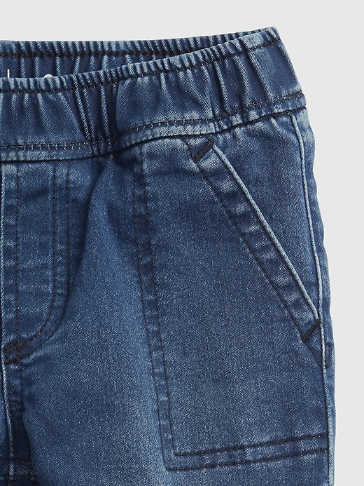 Image number 3 showing, Toddler Everyday Denim Joggers with Washwell&#153