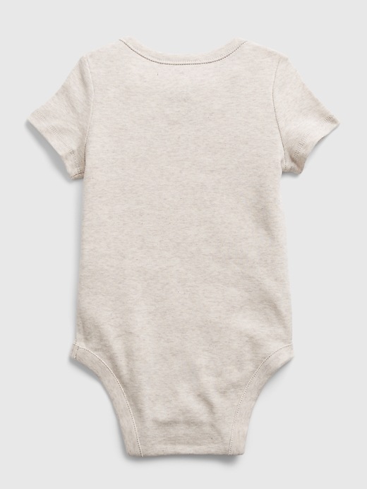 Image number 2 showing, Baby First Favorite Bear Bodysuit (3-Pack)