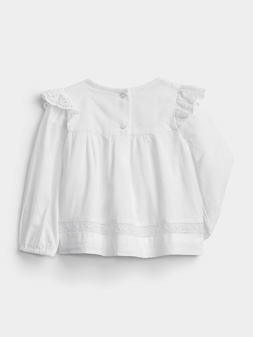 Image number 2 showing, Baby Ruffle-Sleeve Top