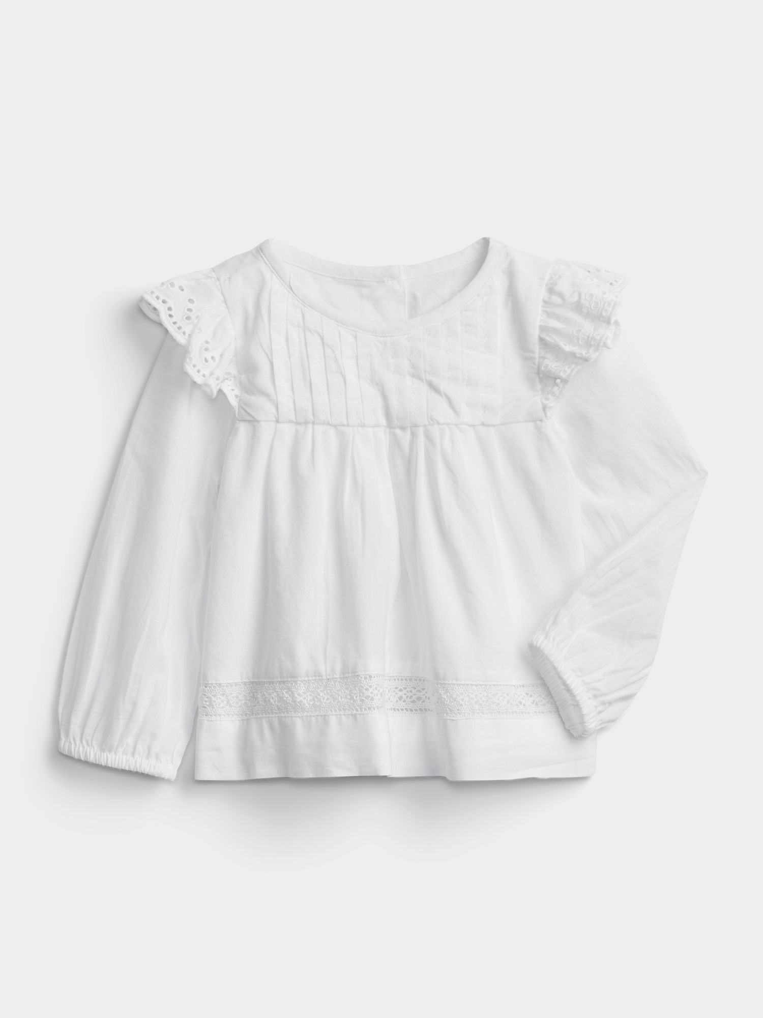 Baby Ruffle-Sleeve Top | Gap
