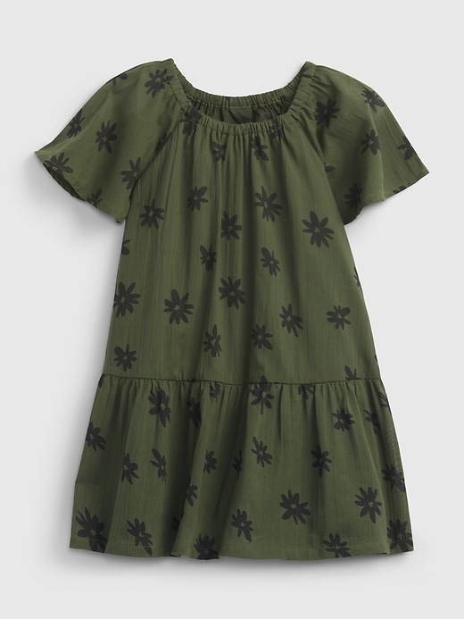 Image number 1 showing, Toddler Floral Tiered Dress